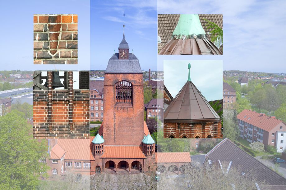 Petruskirche mit Detailbildern