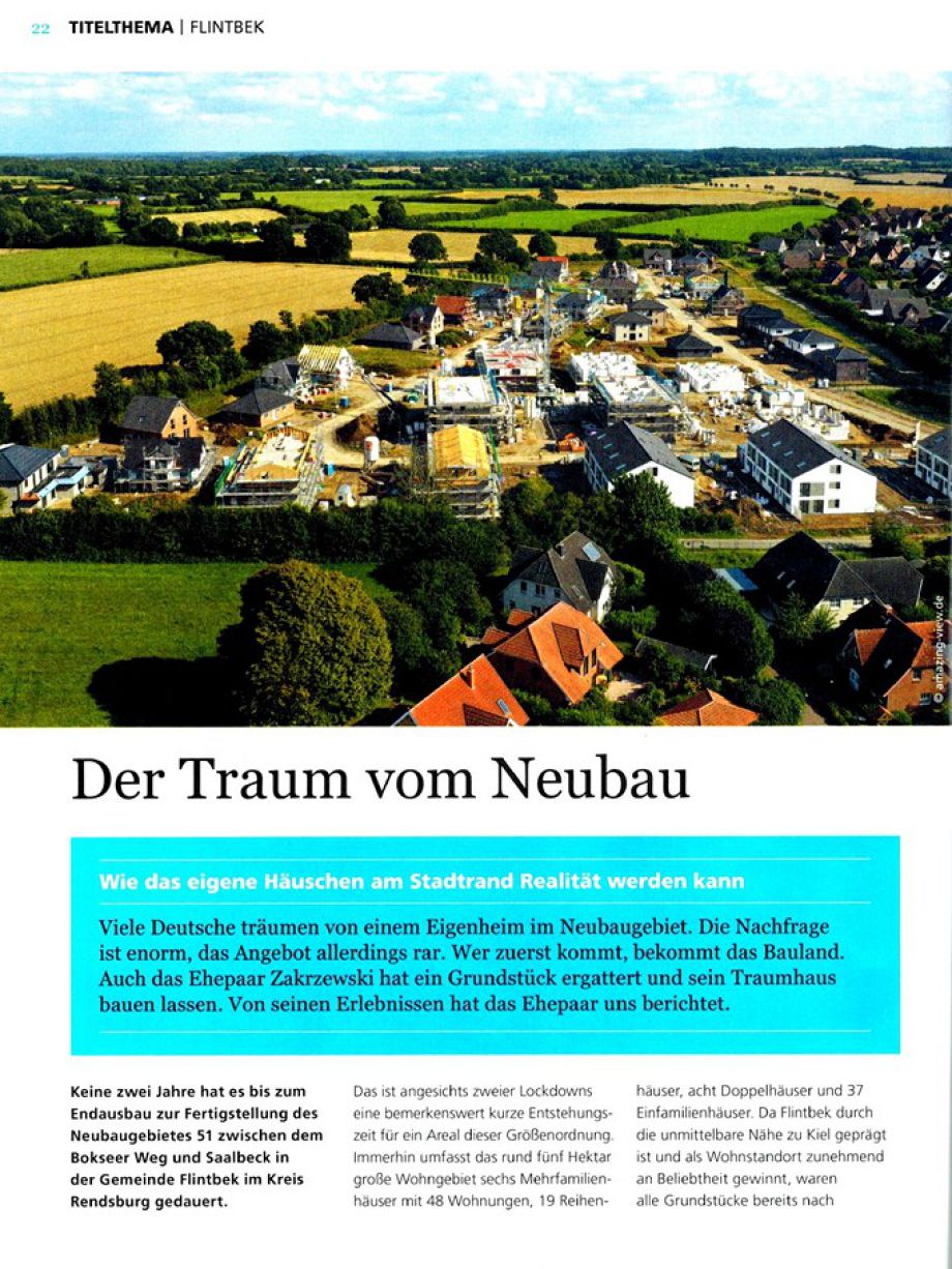 Artikelbild "Der Traum vom Neubau."